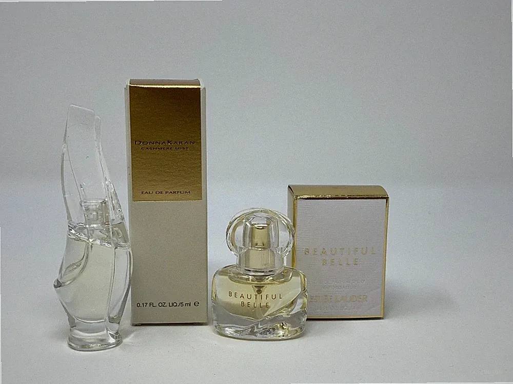 1 DKNY Cashmere Mist mini w box New 1 Estee Lauder Beautiful Belle mini box