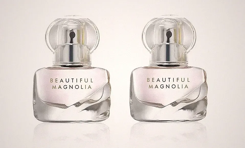 2x Estee Lauder Beautiful Magnolia EDP Perfume Spray 0.14 Oz/4ml Ea Travel NWOB