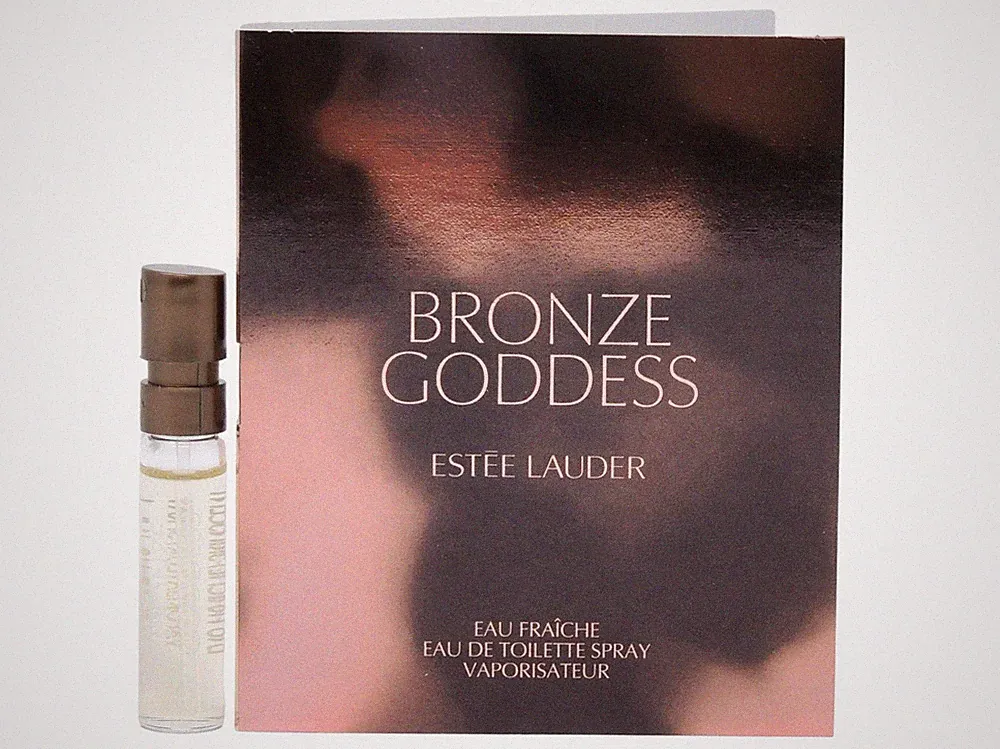 ESTEE LAUDER BRONZE GODDESS EDT 1.5ml .05fl oz x 1 PERFUME SPRAY SAMPLE