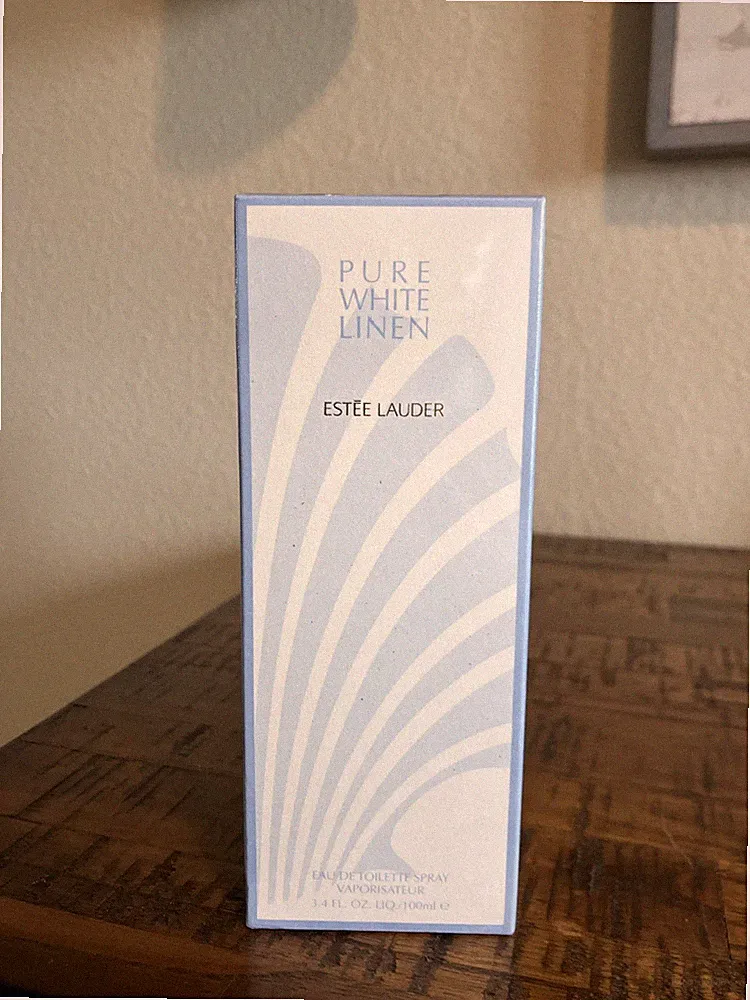 Estee Lauder PURE WHITE LINEN Eau De Toilette Perfume Spray 3.4 fl oz 100 mL NIB