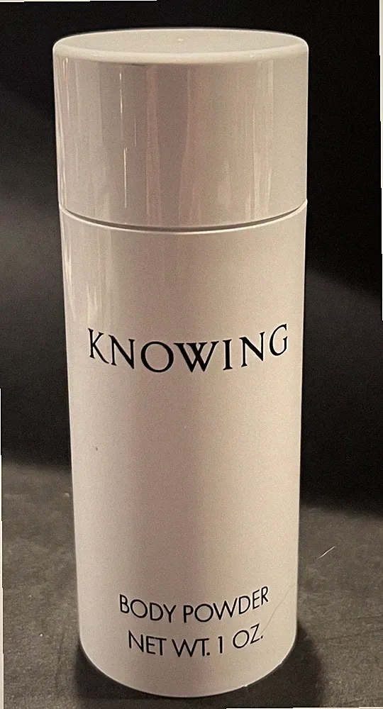 Vintage Estee Lauder KNOWING 1 oz Perfumed Body Powder Shaker ~ New