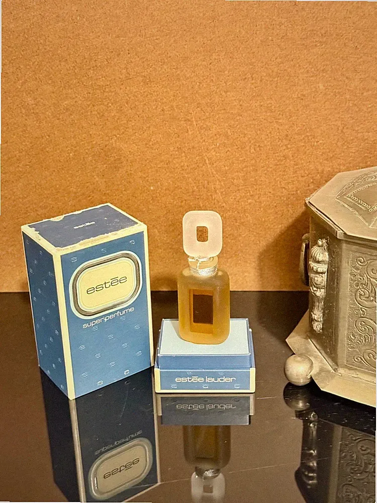 VINTAGE Estee Lauder Super Perfume PURE PARFUM 14 cc 0.5 oz SPLASH BNIB V. RARE!